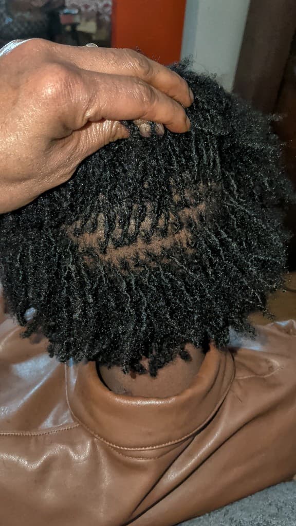 Sisterlocks — crown grid
