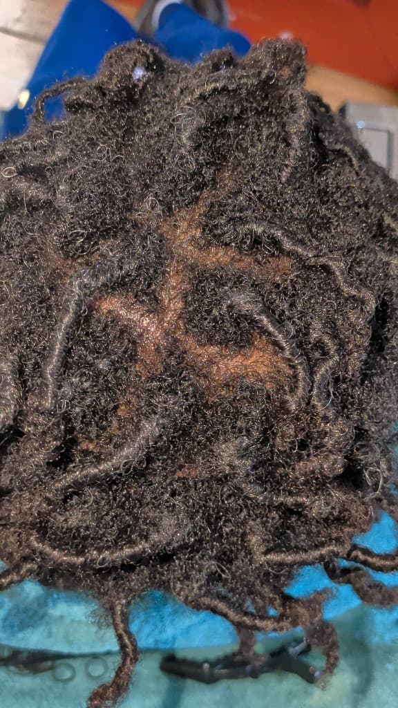 Starter locs — clips during install