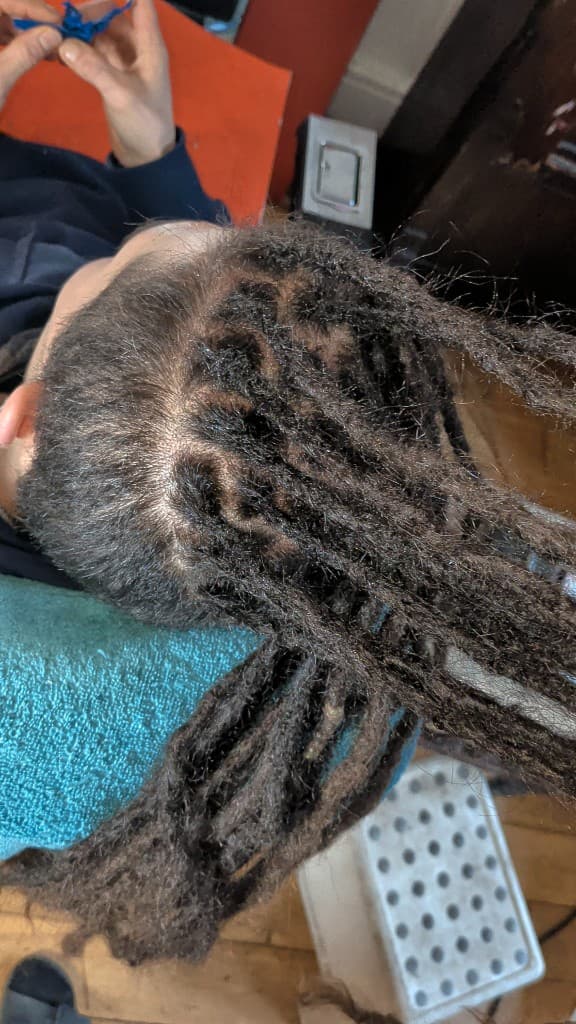 Traditional locs — fresh retwist